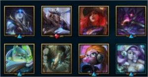 Conta LoL - Platina IV, 9 skins 2 lendárias, 34 campeões. - League of Legends