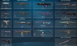 Conta Com [18 Skins] [1 Faca] ☑️Skins K/Tac ☑️ Glitchpop☑️ - Valorant