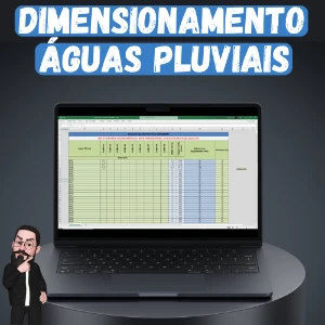 Planilha de Dimensionamento Águas Pluviais + Curso