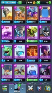 arena 9 xp 8 com 5 lendarias - Clash Royale