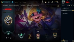 Conta de LoL Platina 4 Com skins miticas - League of Legends