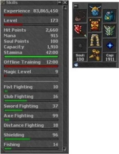 ACCOUNT TIBIA *YANARA* KNIGHT / DRUID / PALADIN