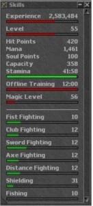 ACCOUNT TIBIA *YANARA* KNIGHT / DRUID / PALADIN
