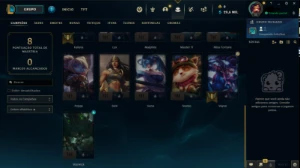 Conta de lol platina 2 com mmr alto (Email não verificado) - League of Legends
