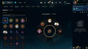 Conta de lol platina 2 com mmr alto (Email não verificado) - League of Legends