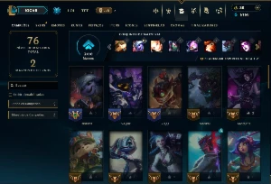 Ferro 3 com 50 Champs e 24 Skins - League of Legends LOL