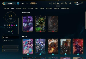 Ferro 3 com 50 Champs e 24 Skins - League of Legends LOL