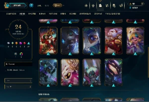 Ferro 3 com 50 Champs e 24 Skins - League of Legends LOL