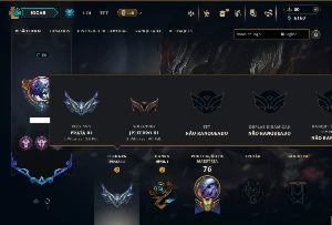 Ferro 3 com 50 Champs e 24 Skins - League of Legends LOL