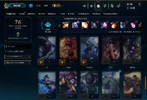 Ferro 3 com 50 Champs e 24 Skins - League of Legends LOL