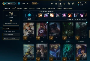 Ferro 3 com 50 Champs e 24 Skins - League of Legends LOL
