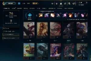 Ferro 3 com 50 Champs e 24 Skins - League of Legends LOL