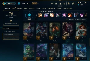 Ferro 3 com 50 Champs e 24 Skins - League of Legends LOL
