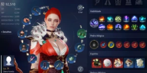 MIR4 - S51 - Feiticeira 90k / Nivel 72 (18/03/2023)