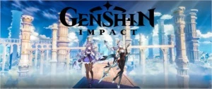 Contas Genshin Impact AR 5 com Keqing e Shenhe