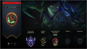 Conta de League of Legends Diamante 4 LOL