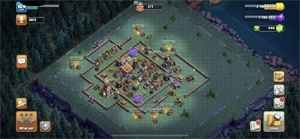 Conta Clash Of Clans Cv 12 semi full