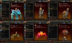Conta top com 14 anos e muitas mounts, Pets e transmogs raro - Blizzard