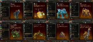 Conta top com muitas mounts raras- Incluindo o Brontossauro! - Blizzard