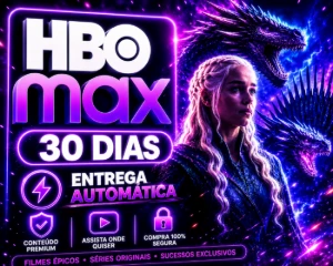 Hbo Max - 30 Dias - Entrega Automatica - Mais Brinde! - Assinaturas e Premium