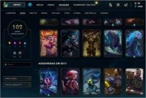 𝐂𝐎𝐍𝐓𝐀 𝐌𝐄𝐒𝐓𝐑𝐄 𝟏𝟎𝟐 𝐒𝐊𝐈𝐍𝐒 - League of Legends LOL