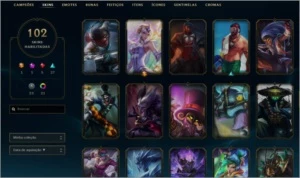 𝐂𝐎𝐍𝐓𝐀 𝐌𝐄𝐒𝐓𝐑𝐄 𝟏𝟎𝟐 𝐒𝐊𝐈𝐍𝐒 - League of Legends LOL