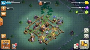 Centro de Vila 11 Rushado!! - Clash of Clans