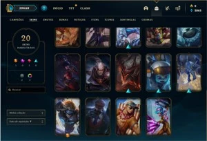 Conta de lol smurf Diamante 3 - League of Legends