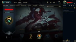 CONTA UNRANKED LOL 2 SKINS - League of Legends