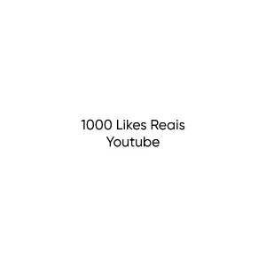 1000 Likes Reais Youtube - Redes Sociais
