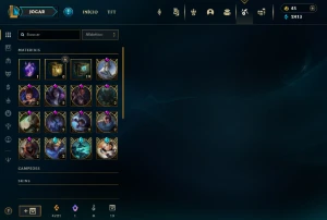 Conta League Of Legends 295 Skins E Com Skins No Valorant LOL