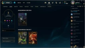 Conta level 30+ league of legends LOL