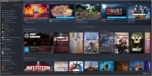 Steam conta