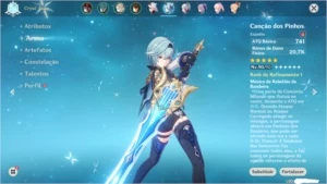AR 57 38 5* hutao c3 - Genshin Impact