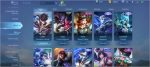 CONTA MOBILE LEGENDS BANG BANG - VALOR A NEGOCIAR