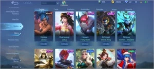 CONTA MOBILE LEGENDS BANG BANG - VALOR A NEGOCIAR