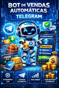 Bot De Vendas Automáticas - Telegram - Outros