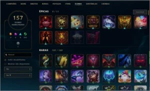 Conta Lol Todos champs - League of Legends