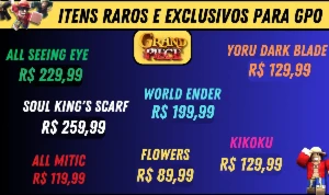 Grand Piece Online, Itens Valiosos, Poucas Unidades: Garanta - Roblox