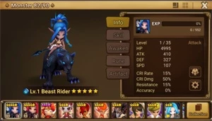 Reroll Summoners War lvl10 com Barbara + Masha + Cookie Fire