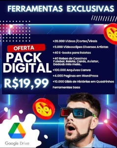 🎯💡Pacote com + de 80 ferramentas digitais para seu negócio - Outros