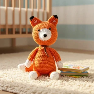 Raposa Pai Amigurumi - Artesanato e Personalizados
