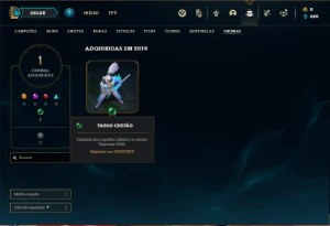 Conta bronze  3 com 25 Champs e 7 Skins - League of Legends LOL