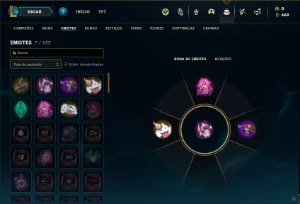 Conta bronze  3 com 25 Champs e 7 Skins - League of Legends LOL