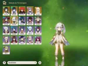 AR 21 - Nahida, Yelan, Xiao + 3 mochileiros + Benção ativa. - Genshin Impact