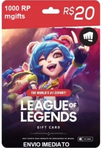 1000 RP - LOL BR - League of Legends