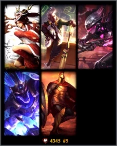 Conta Lol Prata IV Com skins - League of Legends