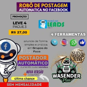 Robô de vendas, respostas automáticas e divulgação - Outros