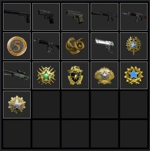 CONTA STEAM 7 ANOS COM MEDALHAS RARAS + PRIME - Counter Strike CS