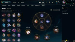 conta platina NV 95 season passada e com o mmr muito bom - League of Legends LOL